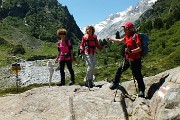 Valle e ghiacciaio del Forno dal Passo del Maloja (Svizzera) il 23 giugno 2016 - FOTOGALLERY